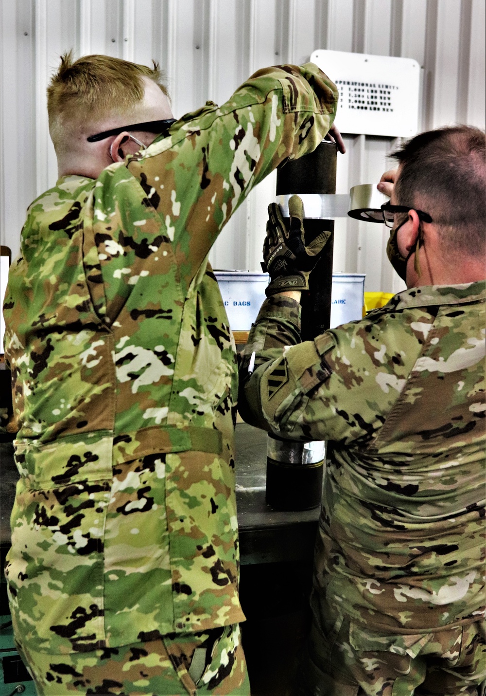 89B ALC students complete ammo inspection training at Fort McCoy’s Ammunition Supply Point Point