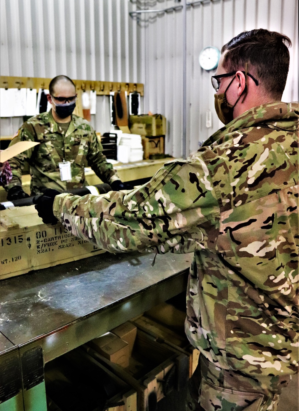 89B ALC students complete ammo inspection training at Fort McCoy’s Ammunition Supply Point Point