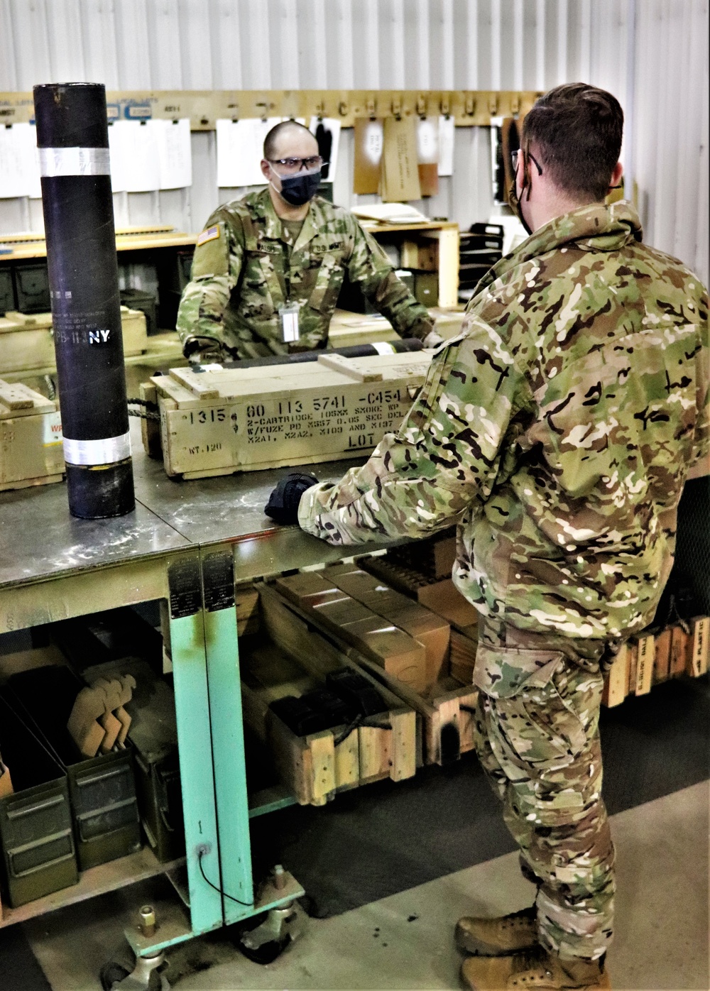 89B ALC students complete ammo inspection training at Fort McCoy’s Ammunition Supply Point Point