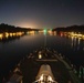 USS Milwaukee Transits Panama Canal