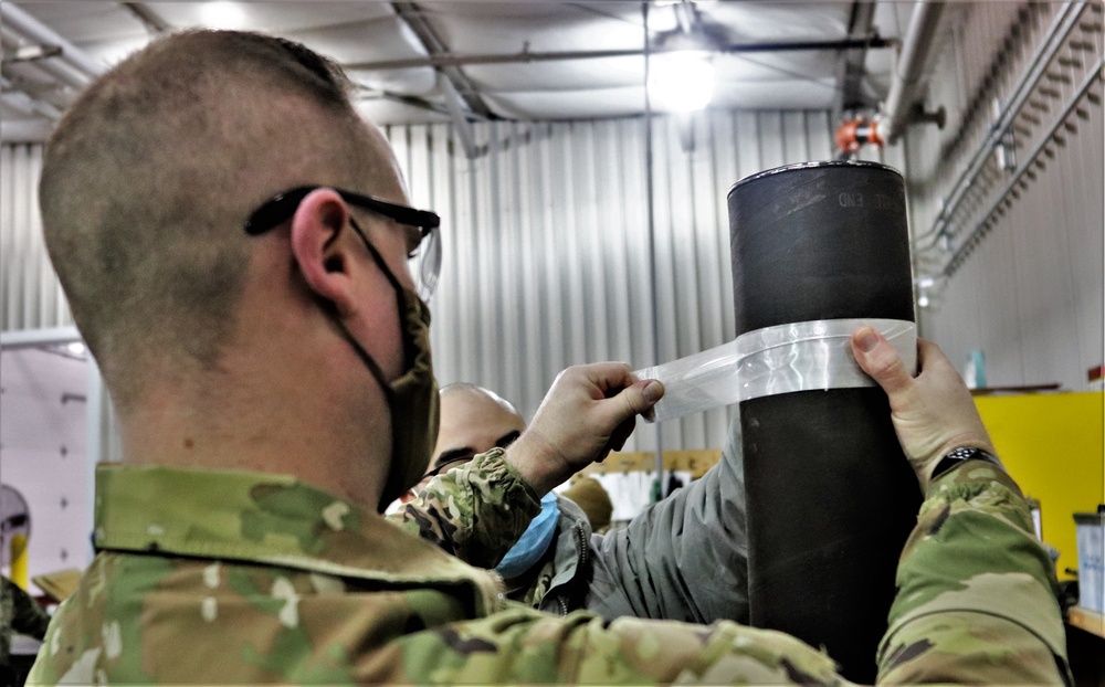 89B ALC students complete ammo inspection training at Fort McCoy’s Ammunition Supply Point Point