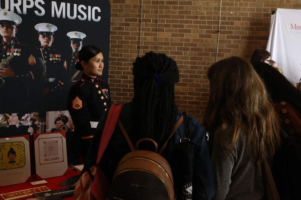 The Ramp! Experience features Marine Musicians at Mississippi Delta Community College