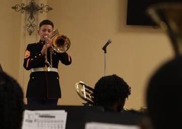 The Ramp! Experience features Marine Musicians at Mississippi Delta Community College