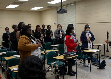 The Ramp! Experience features Marine Musicians at Mississippi Delta Community College