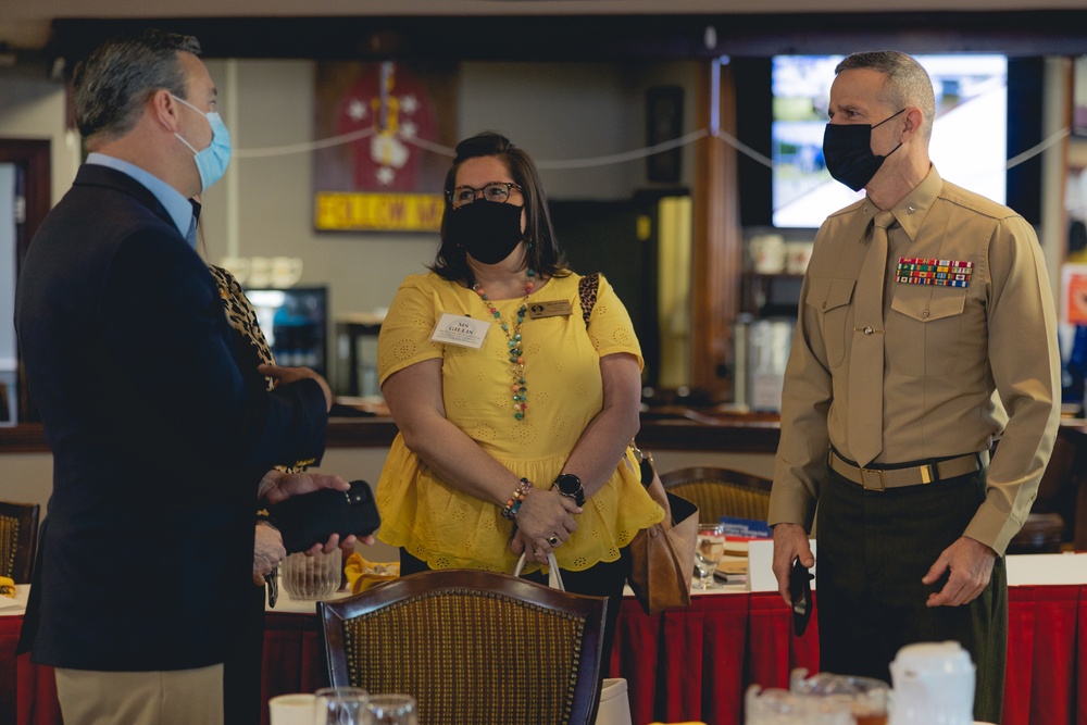 Installation and local school leaders meet to support military-connected students
