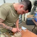 30th APS practices Tactical Combat Casualty Course training