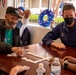 Coast Guard volunteers at veteran's home in Houston, Texas