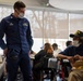 Coast Guard volunteers at veteran's home in Houston, Texas