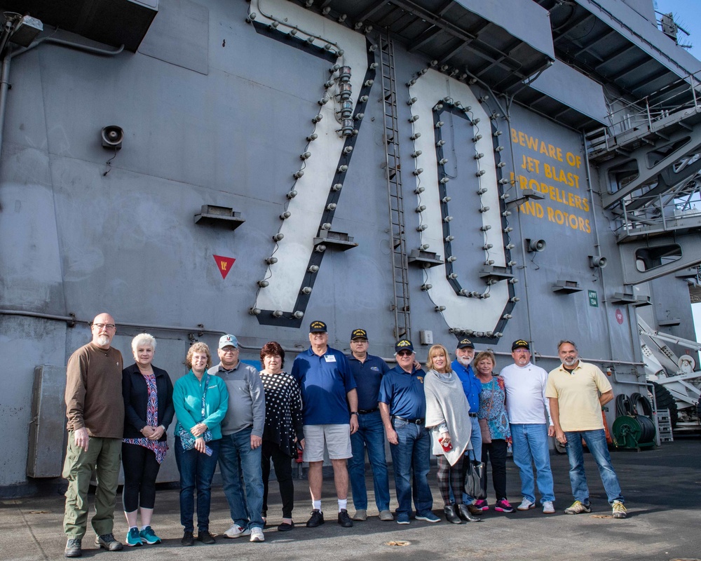 USS Carl Vinson Celebrates 40th Commissioning Anniversary