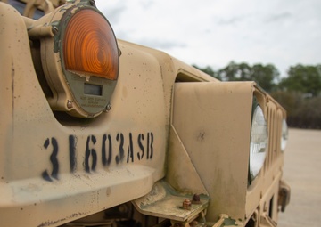The 603rd Aviation Support Battalion conducts Convoy Protection Platform Gunnery