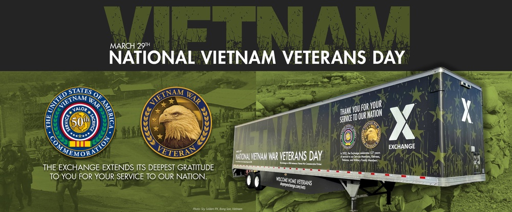 Army &amp; Air Force Exchange Service Salutes Vietnam Veterans with Special Truck Design