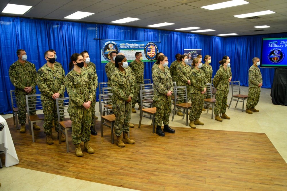 Department of Defense Military Medical Team end-of-mission awards press conference