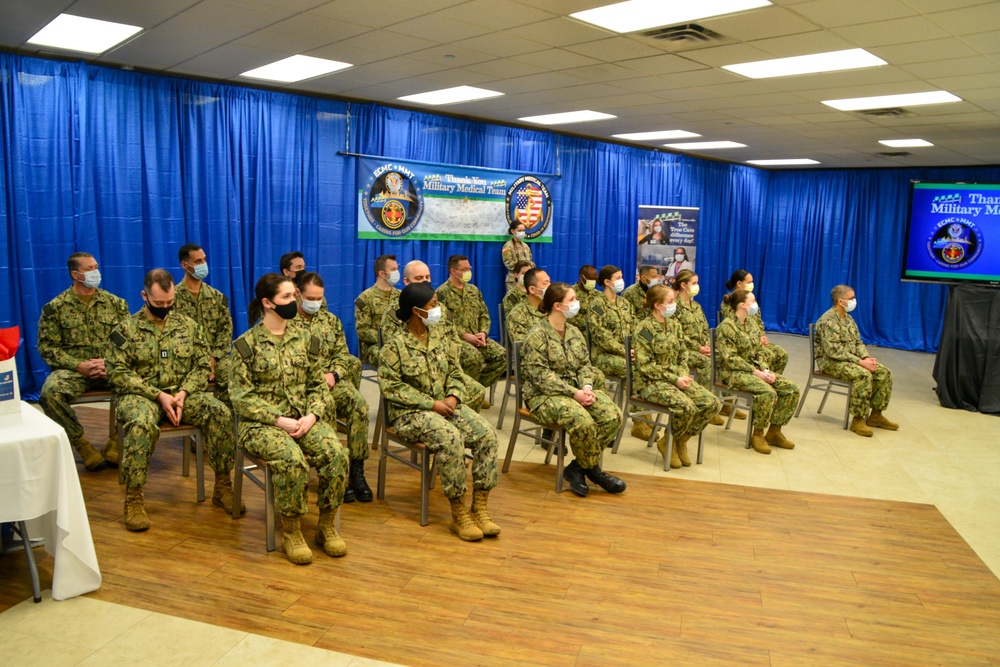 Department of Defense Military Medical Team end-of-mission awards press conference