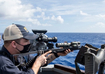 USS Dewey Conducts Live-Fire Exercise