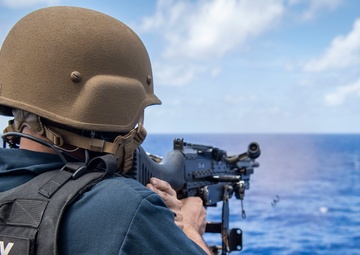 USS Dewey Conducts Live-Fire Exercise