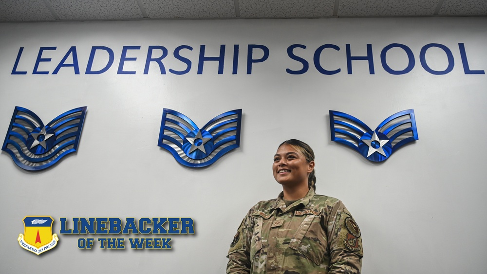 Linebacker of the Week: Staff Sgt. Audrey Weldy