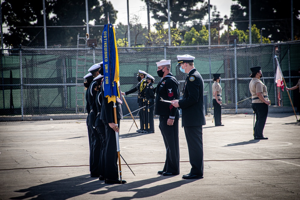 MSRON 11 Supports Lakewood High School NJROTC Military Inspection Ceremony