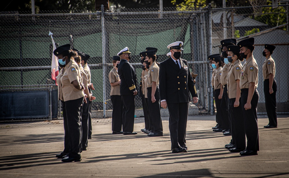 MSRON 11 Supports Lakewood High School NJROTC Military Inspection Ceremony