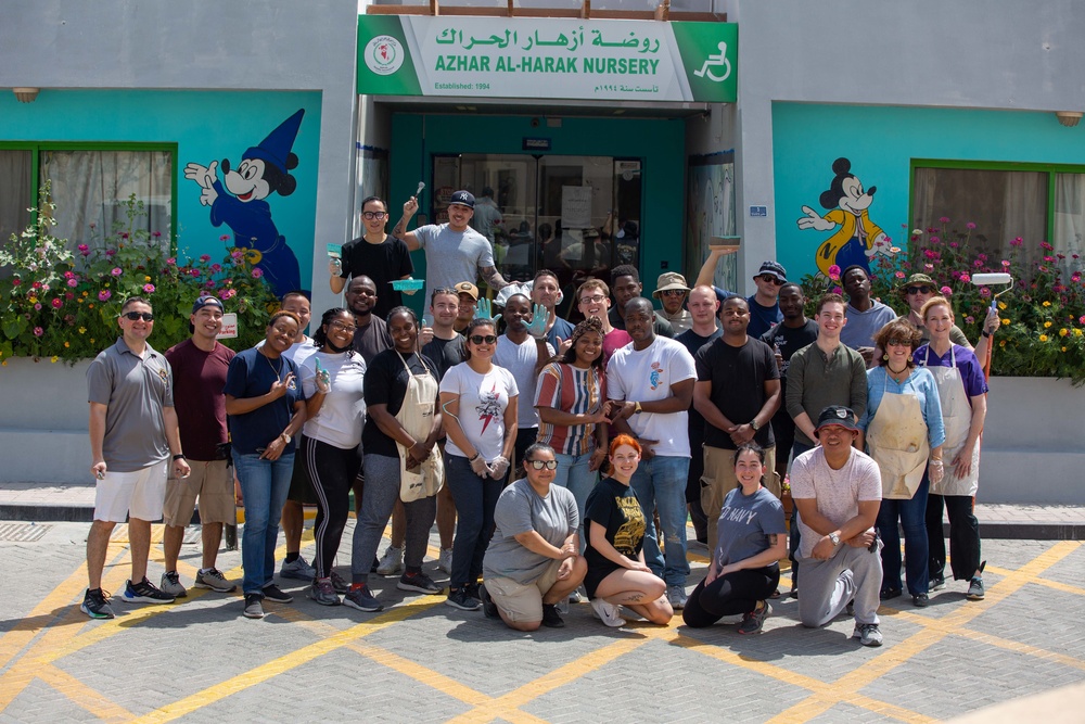 NAVCENT Volunteers in Bahrain Community