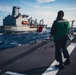 USS Momsen Replenishment At Sea