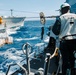 USS Momsen Replenishment At Sea