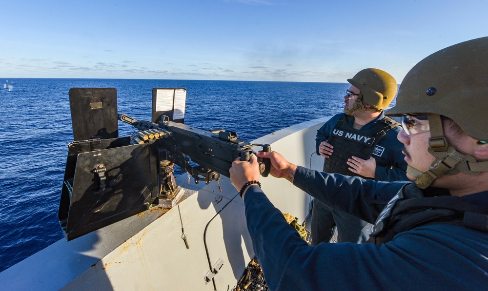 USS John P. Murtha (LPD 26) Live Fire Exercise