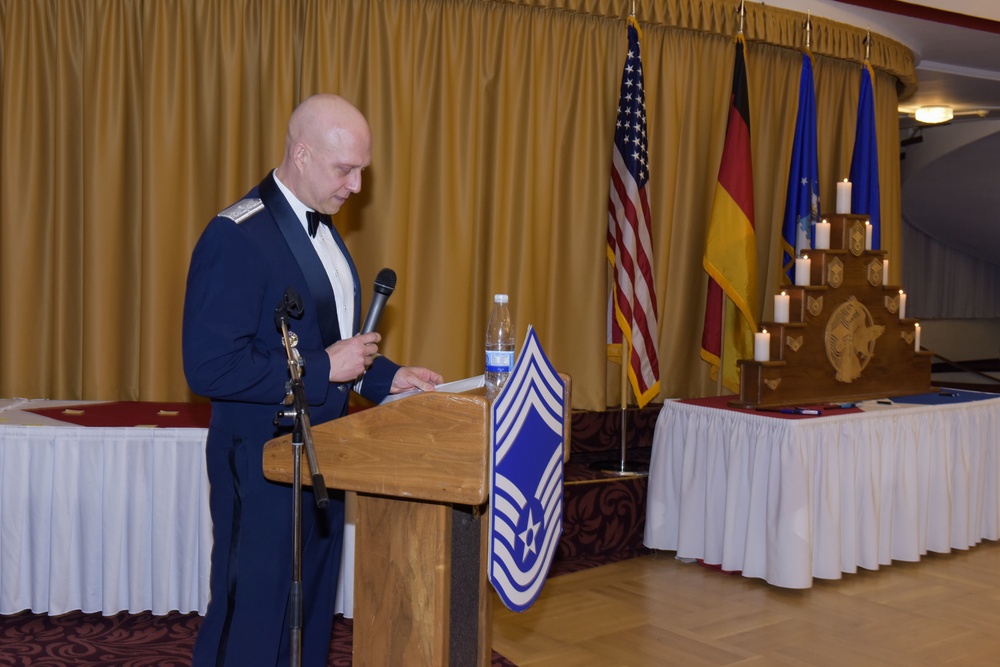 Ramstein recognizes new CMSgts in KMC