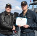 USS Ross Sailors receive awards and meritorious advancements