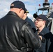 USS Ross Sailors receive awards and meritorious advancements