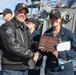 USS Ross Sailors receive awards and meritorious advancements