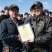 USS Ross Sailors receive awards and meritorious advancements