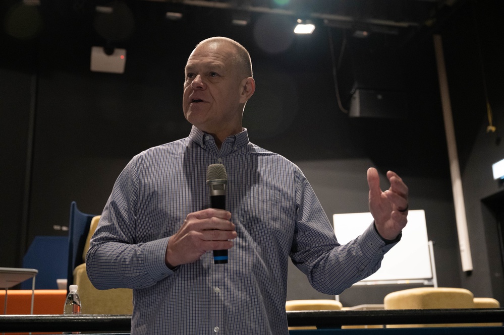 Retired CMSAF #16 talks leadership, education at Ramstein