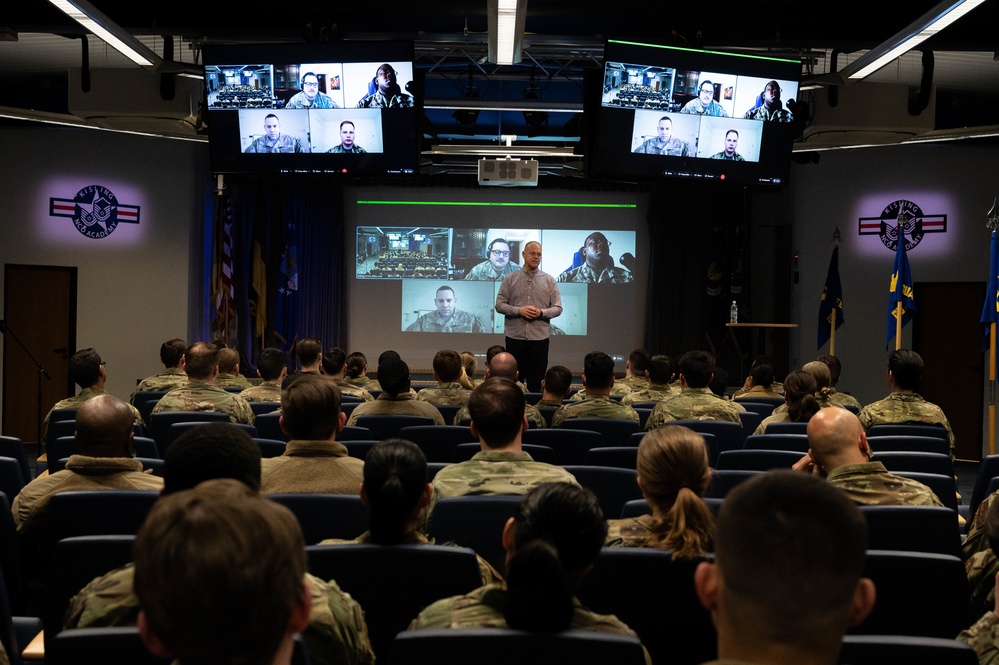 Retired CMSAF #16 talks leadership, education at Ramstein