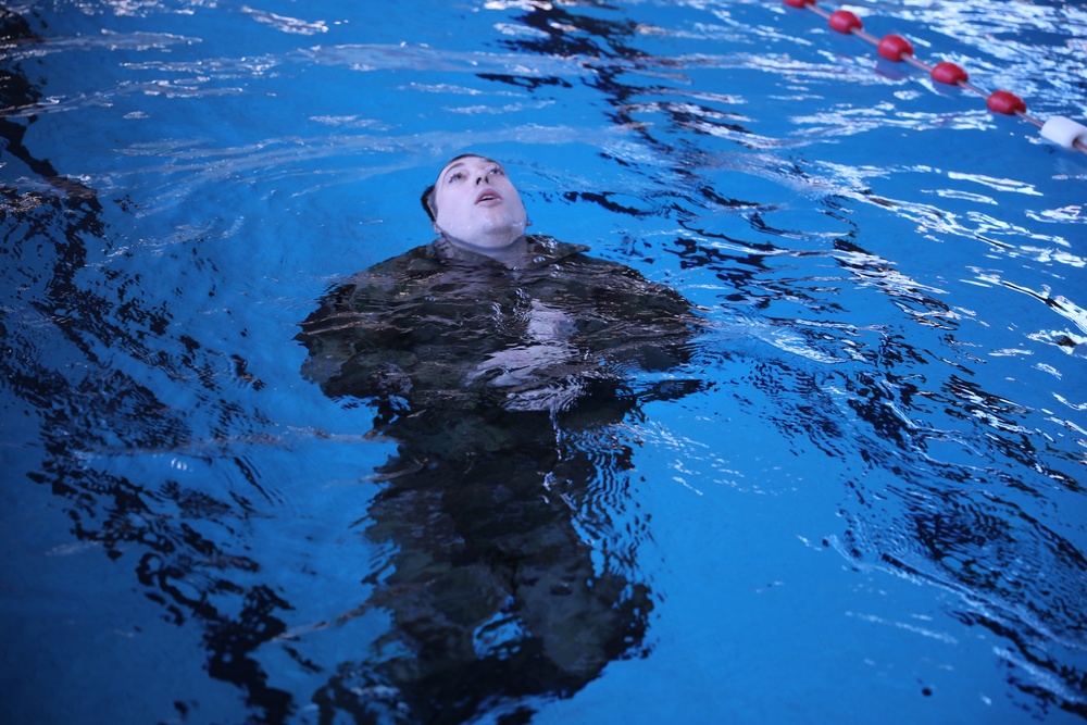 Soldiers from the 16th Sustainment Brigade participate to earn the GAFPB.