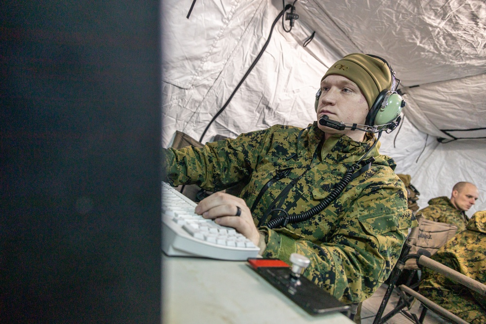 U.S. Marine Corps air traffic controllers pass FAA inspection for Exercise Cold Response 22