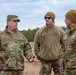 Brig. Gen. Kennedy and Chief Master Sgt. Rakauckas Visit the Warren Grove Gunnery Range