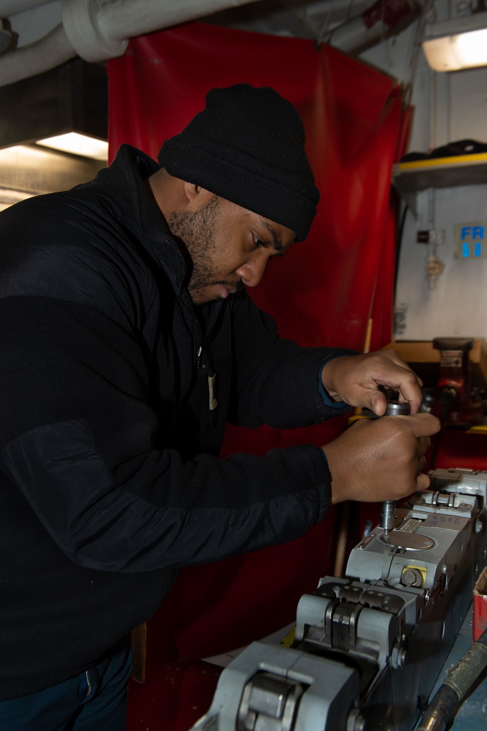The Harry S. Truman Carrier Strike Group is on a scheduled deployment in the U.S. Sixth Fleet area of operations in support of naval operations to maintain maritime stability and security.