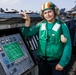 Abraham Lincoln Sailors pose for Women's History Month