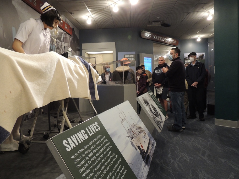 Naval Museum hosts a visit from Atlantic Shores Retirement Community