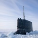 USS Illinois (SSN 786) sails through Arctic ice during ICEX 2022