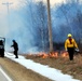 2022 prescribed burn operations at Fort McCoy