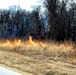 2022 prescribed burn operations at Fort McCoy