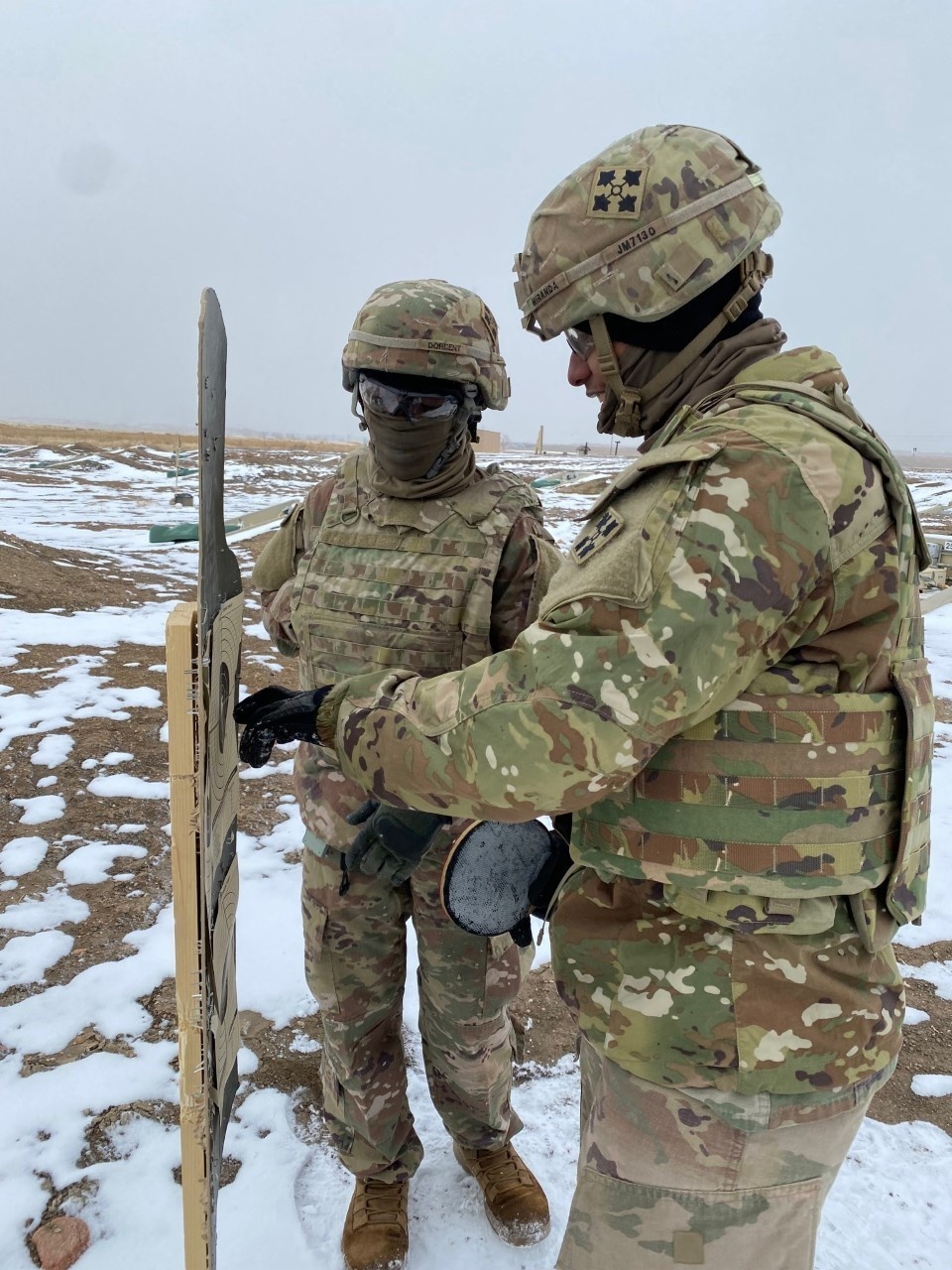 4th Division Sustainment Brigade M4 Range Qualification