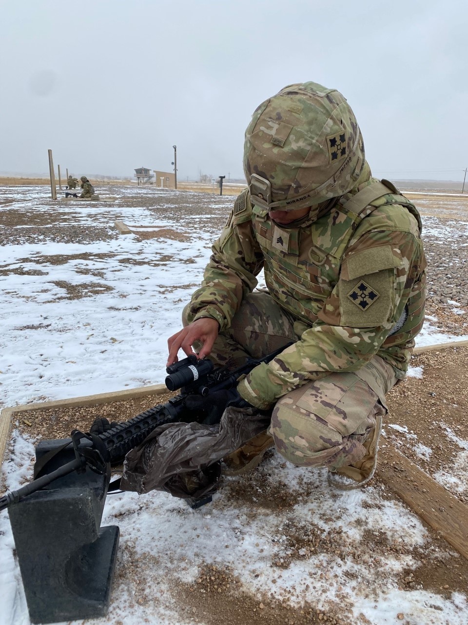 4th Division Sustainment Brigade M4 Range Qualification