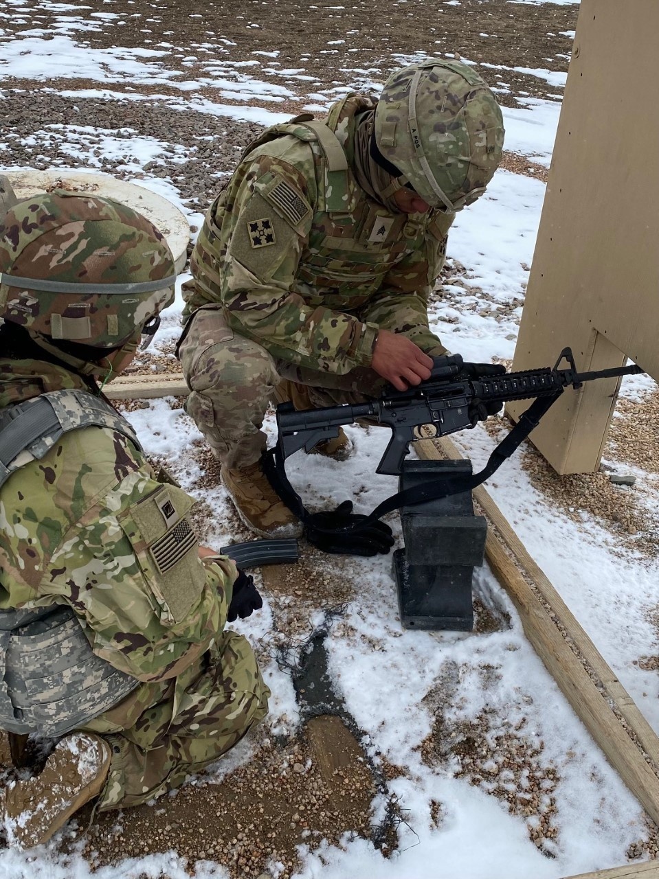 4th Division Sustainment Brigade M4 Range Qualification