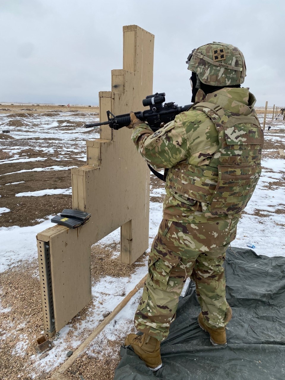 4th Division Sustainment Brigade M4 Range Qualification