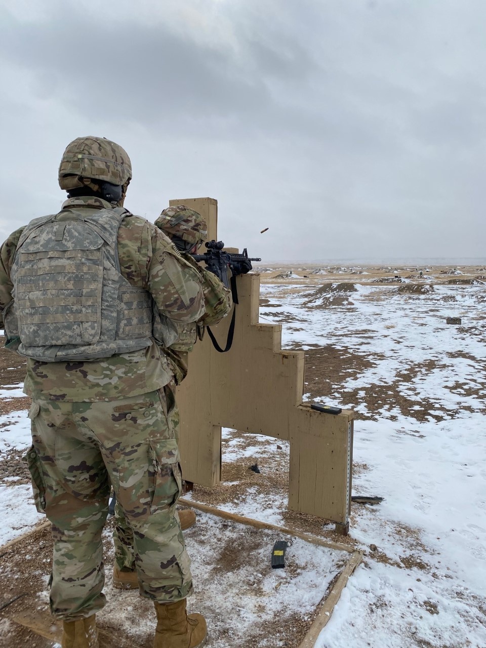 4th Division Sustainment Brigade M4 Range Qualification