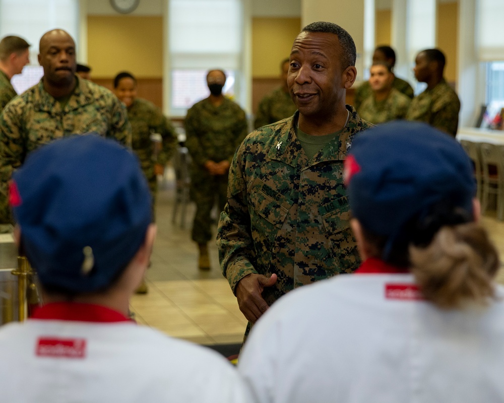 Dwyer Hall Receives Mess Hall of the Quarter