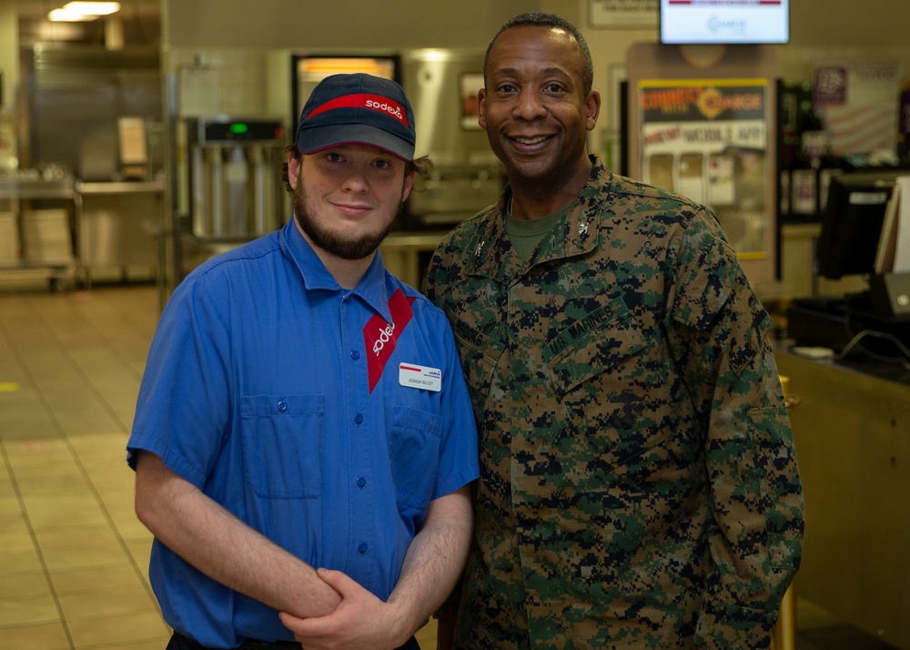 Dwyer Hall Receives Mess Hall of the Quarter