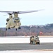 CH-47 aircrew, 89B ASC students conduct sling-load training at Fort McCoy